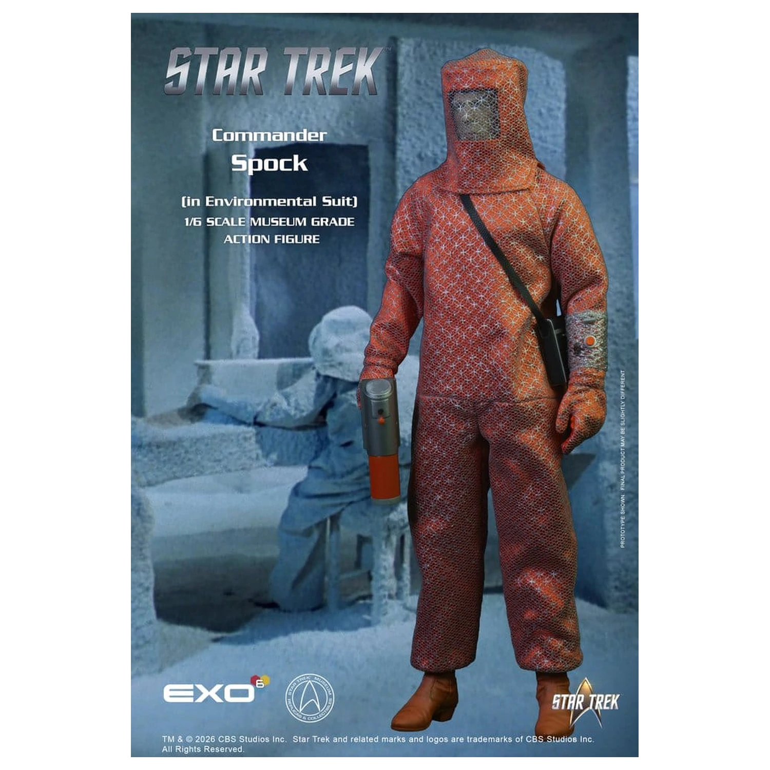 Star Trek: The Original Series Action Figure 1/6 Spock (in Environmental Suit) 30 cm product photo