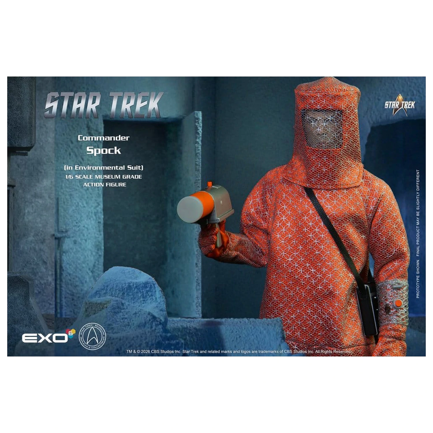 Star Trek: The Original Series Action Figure 1/6 Spock (in Environmental Suit) 30 cm product photo