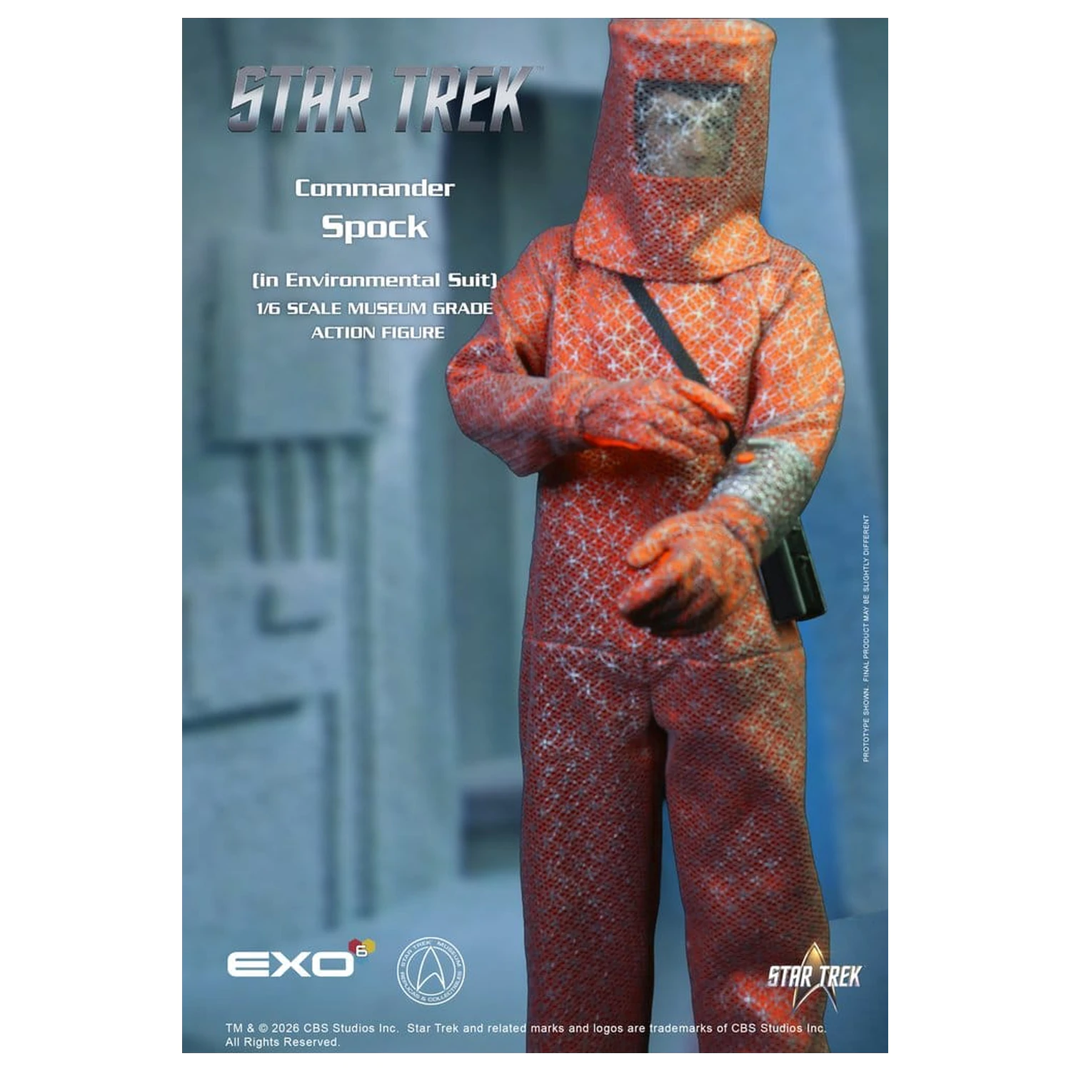 Star Trek: The Original Series Action Figure 1/6 Spock (in Environmental Suit) 30 cm product photo