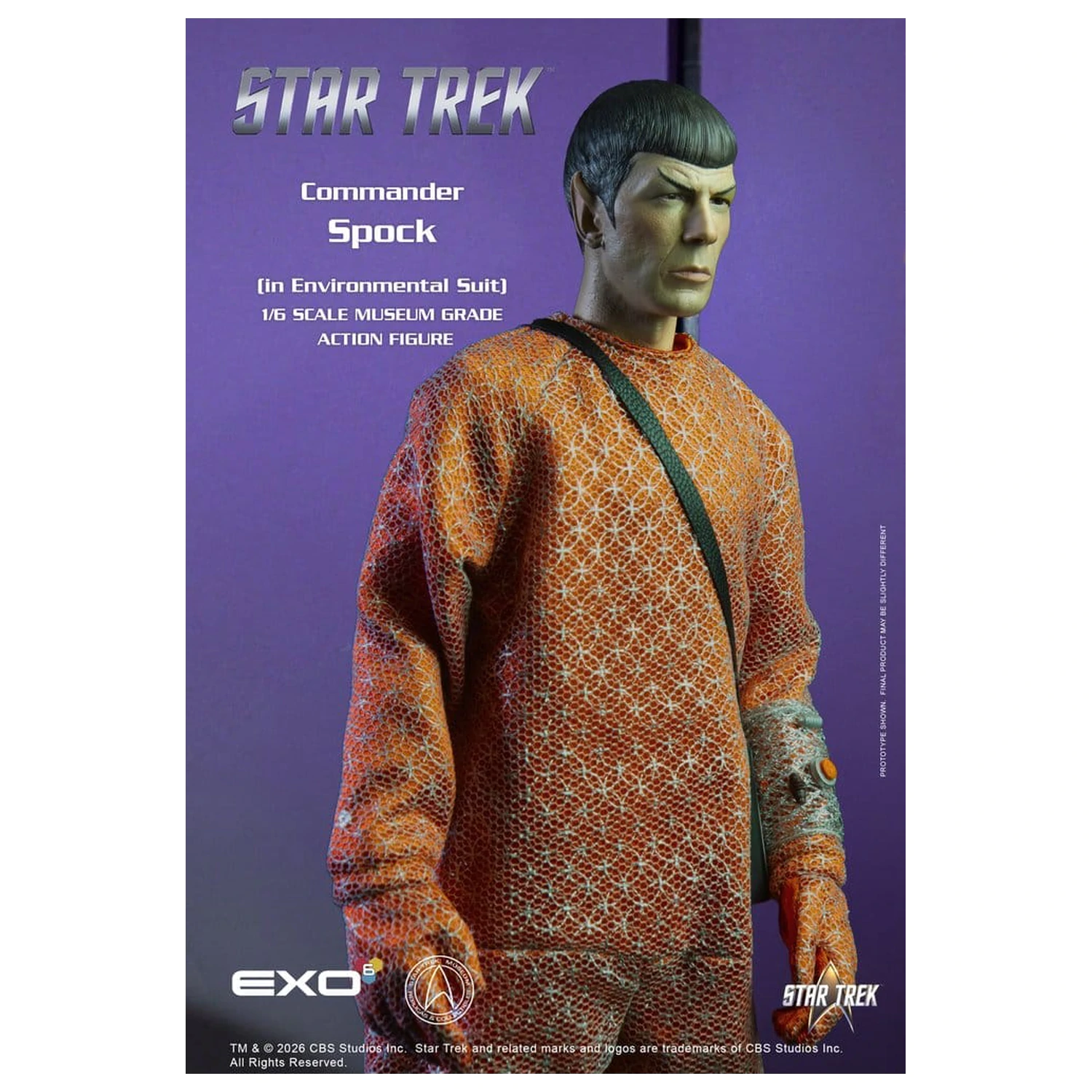 Star Trek: The Original Series Action Figure 1/6 Spock (in Environmental Suit) 30 cm product photo