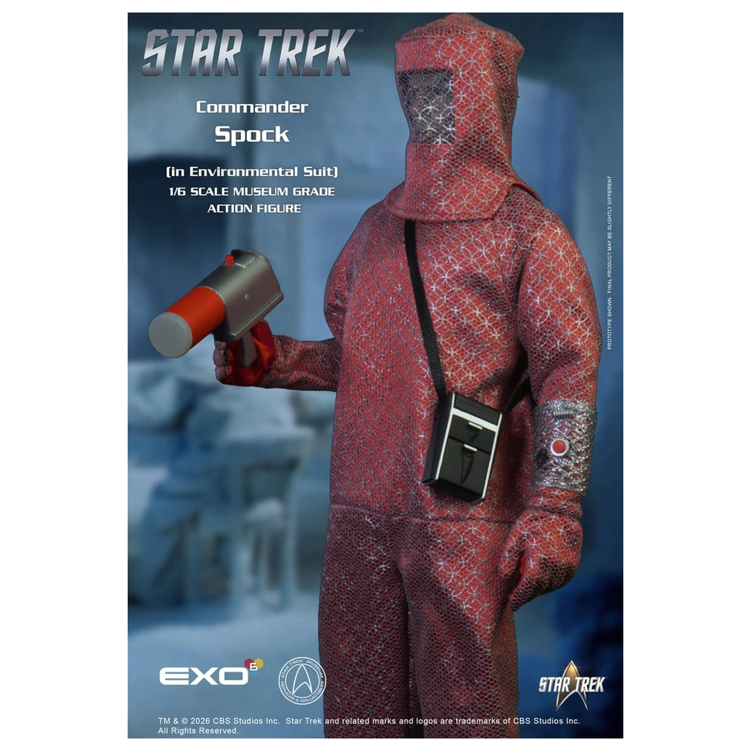 Star Trek: The Original Series Action Figure 1/6 Spock (in Environmental Suit) 30 cm product photo