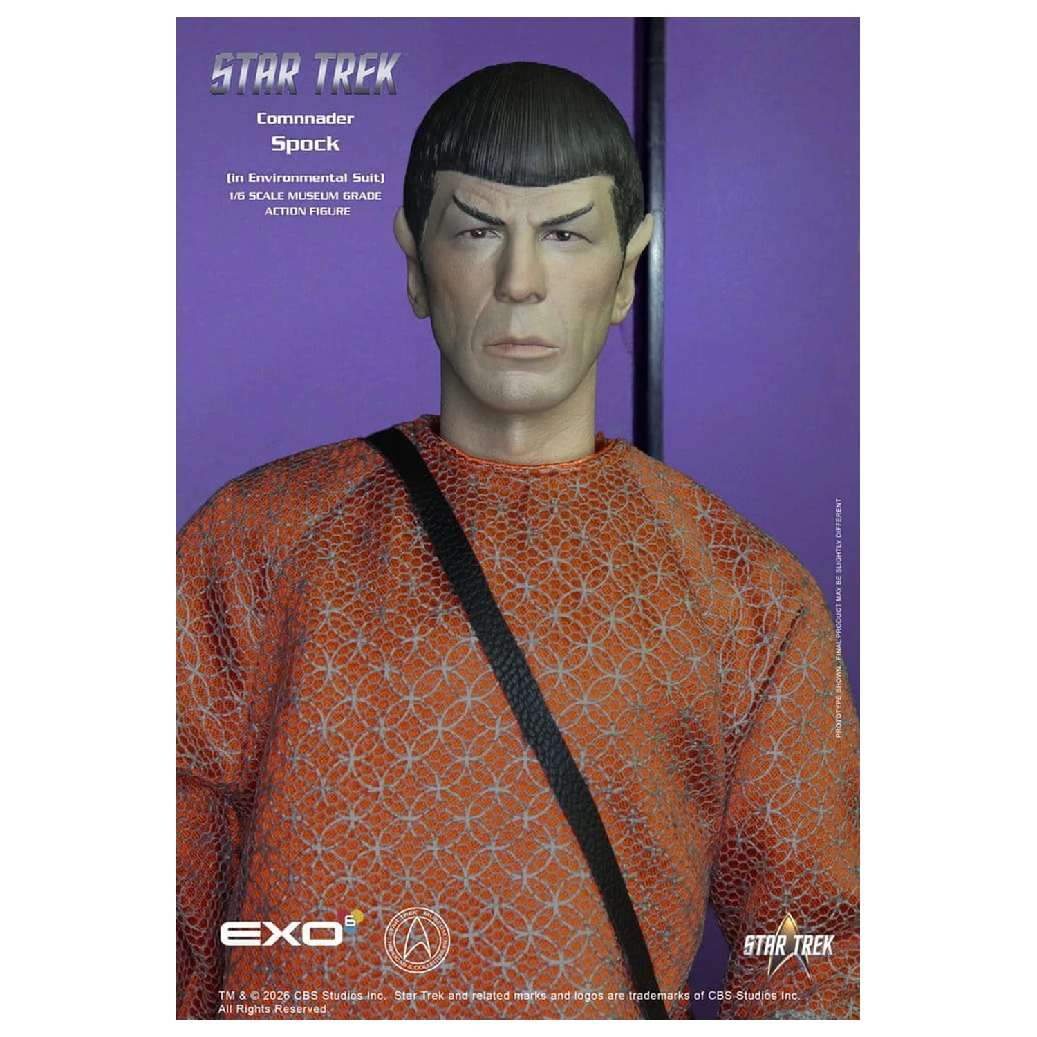 Star Trek: The Original Series Action Figure 1/6 Spock (in Environmental Suit) 30 cm product photo