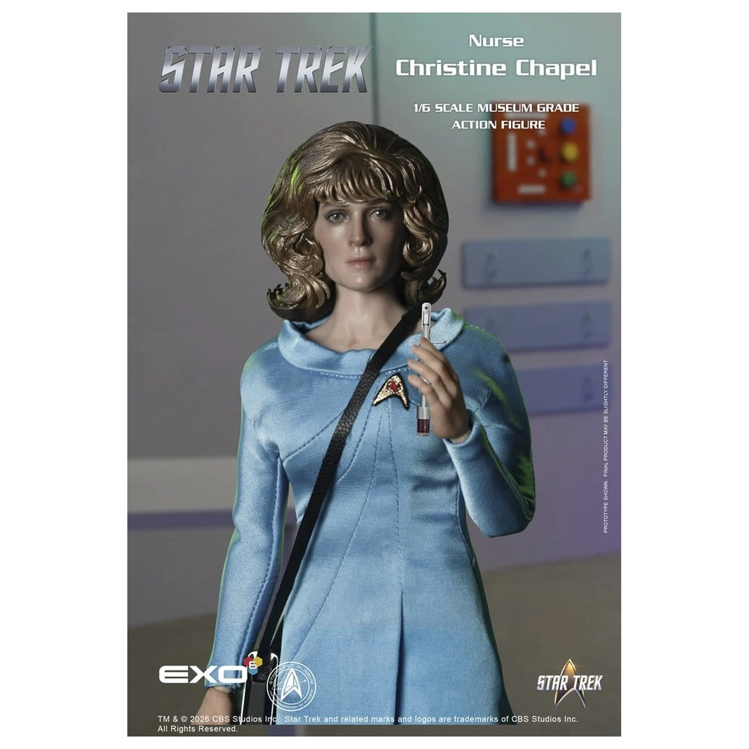 Star Trek: The Original Series Museum Grade Action Figure 1/6 Nurse Christine Chapel 28 cm product photo