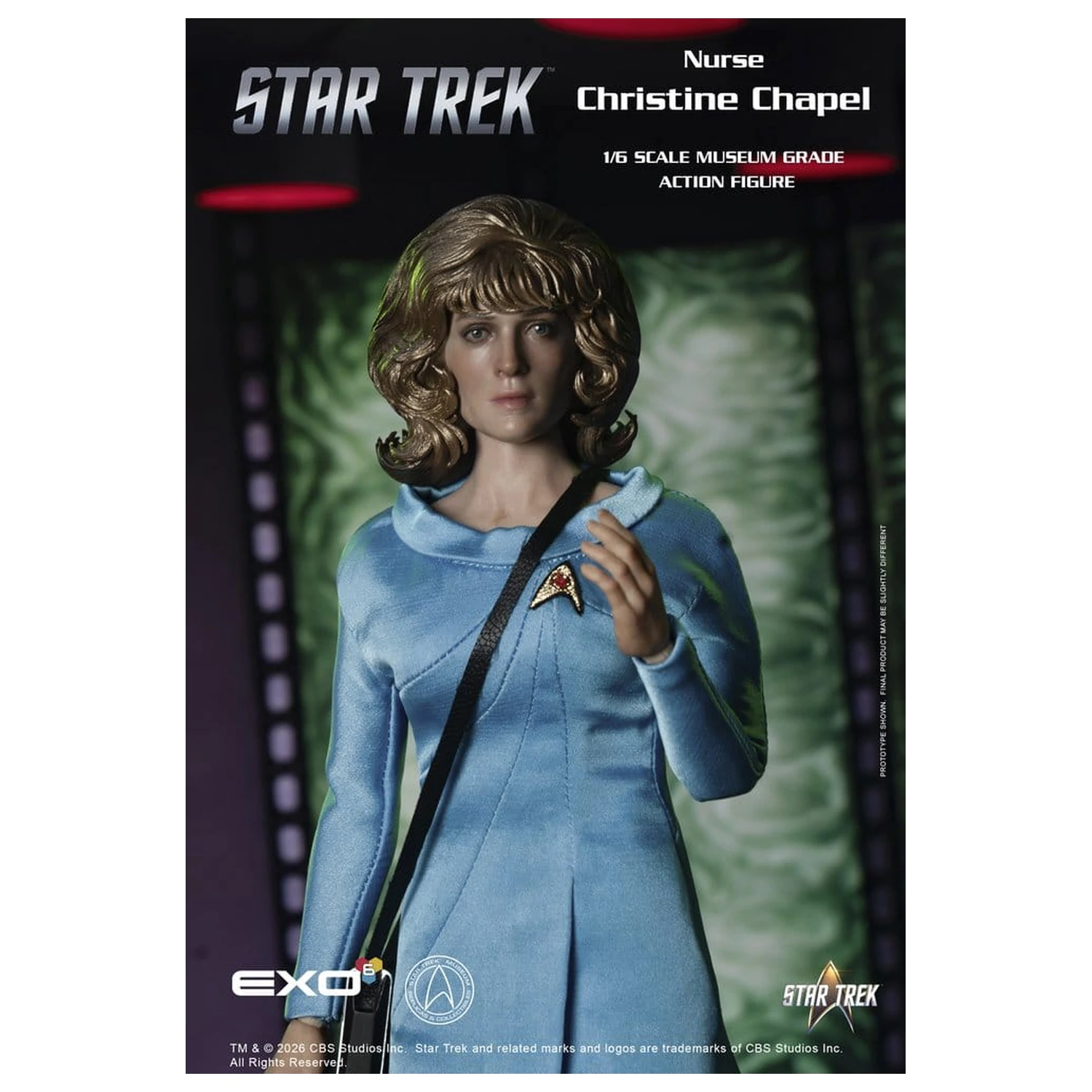 Star Trek: The Original Series Museum Grade Action Figure 1/6 Nurse Christine Chapel 28 cm product photo