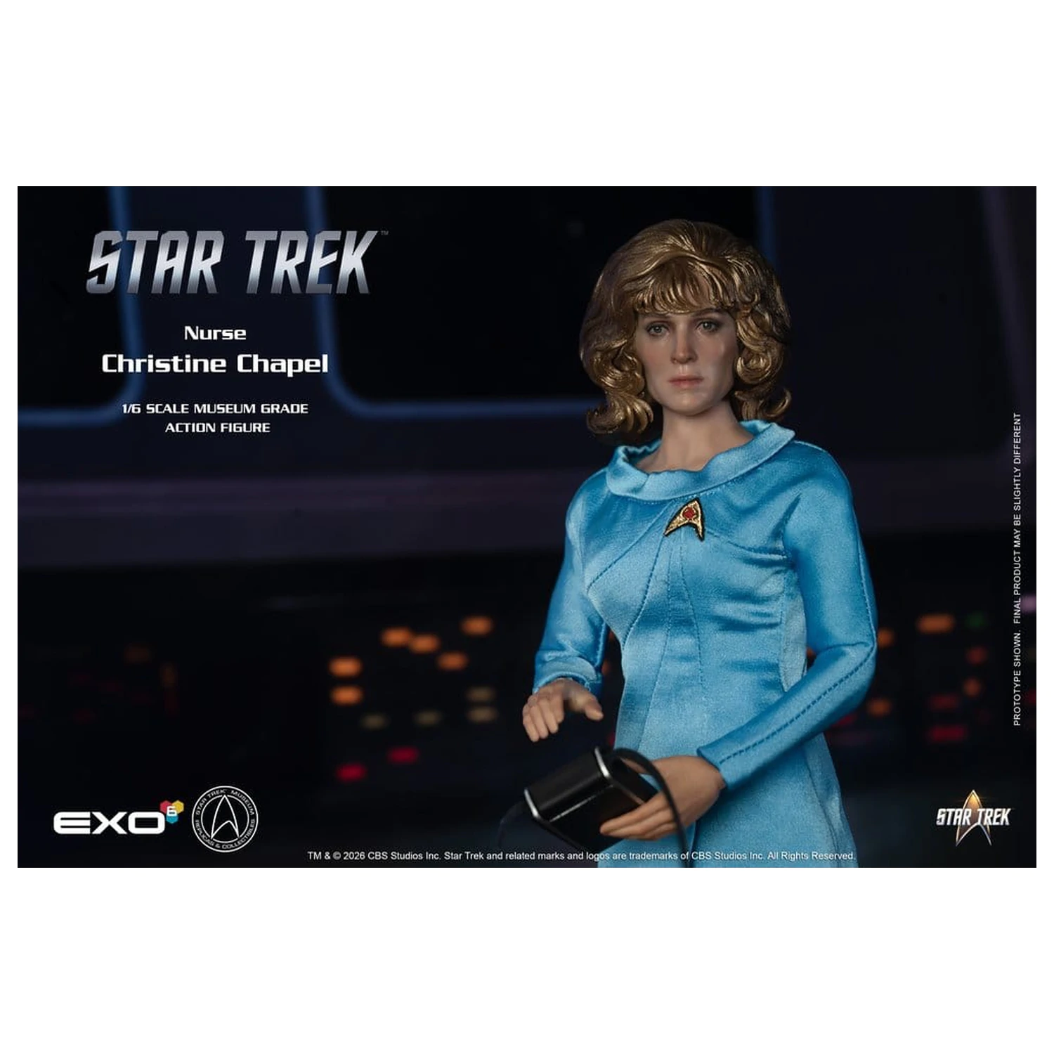 Star Trek: The Original Series Museum Grade Action Figure 1/6 Nurse Christine Chapel 28 cm product photo