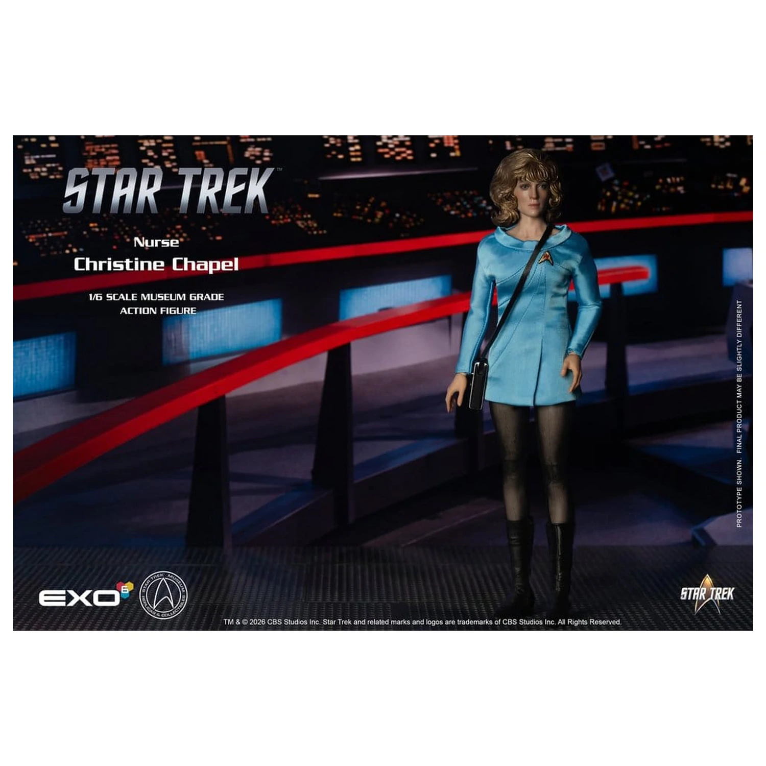 Star Trek: The Original Series Museum Grade Action Figure 1/6 Nurse Christine Chapel 28 cm product photo