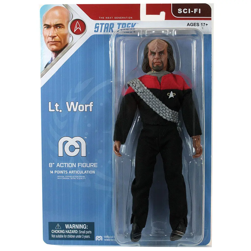 Star Trek TNG Action Figure Lt. Worf Limited Edition 20 cm product photo