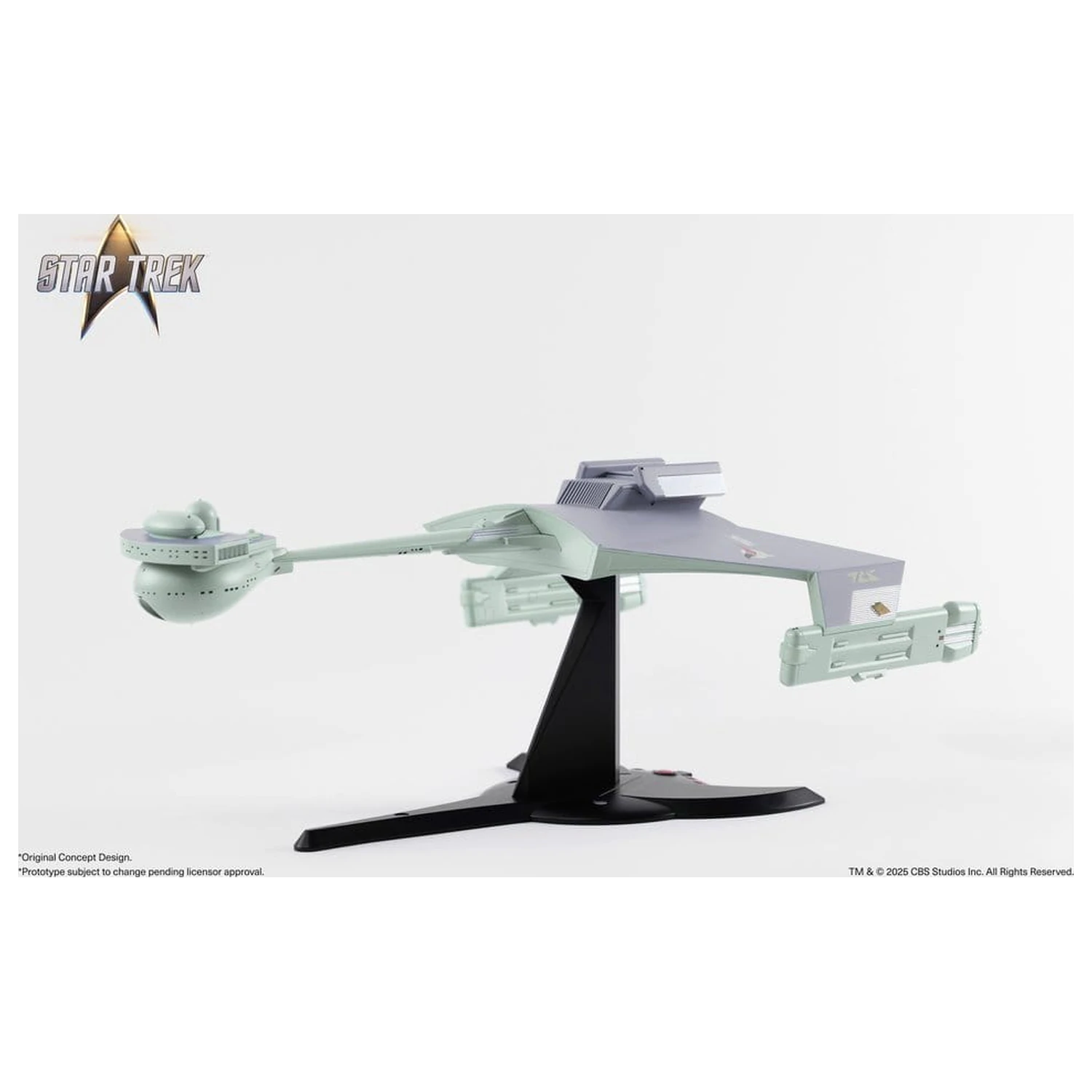 Star Trek TOS DieCast Replica 1/350 Klingon D7 Battle Cruiser Original Concept Design heo EU Exclusive 66 cm product photo
