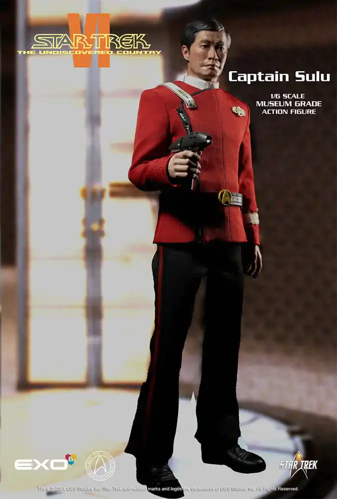 Star Trek VI: The Undiscovered Country Action Figure 1/6 Captain Hikaru Sulu 28 cm product photo