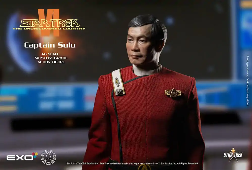 Star Trek VI: The Undiscovered Country Action Figure 1/6 Captain Hikaru Sulu 28 cm product photo
