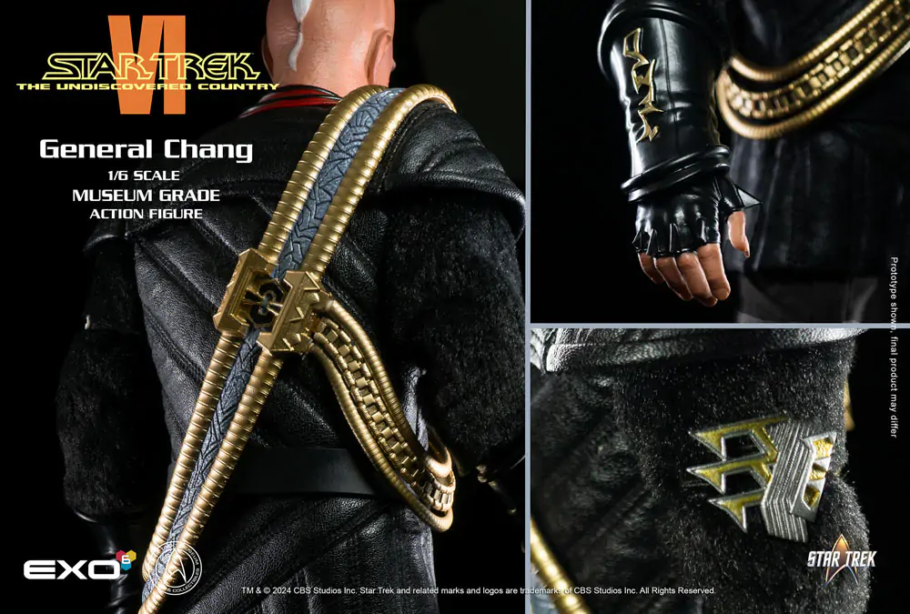 Star Trek VI: The Undiscovered Country Action Figure 1/6 General Chang 30 cm product photo