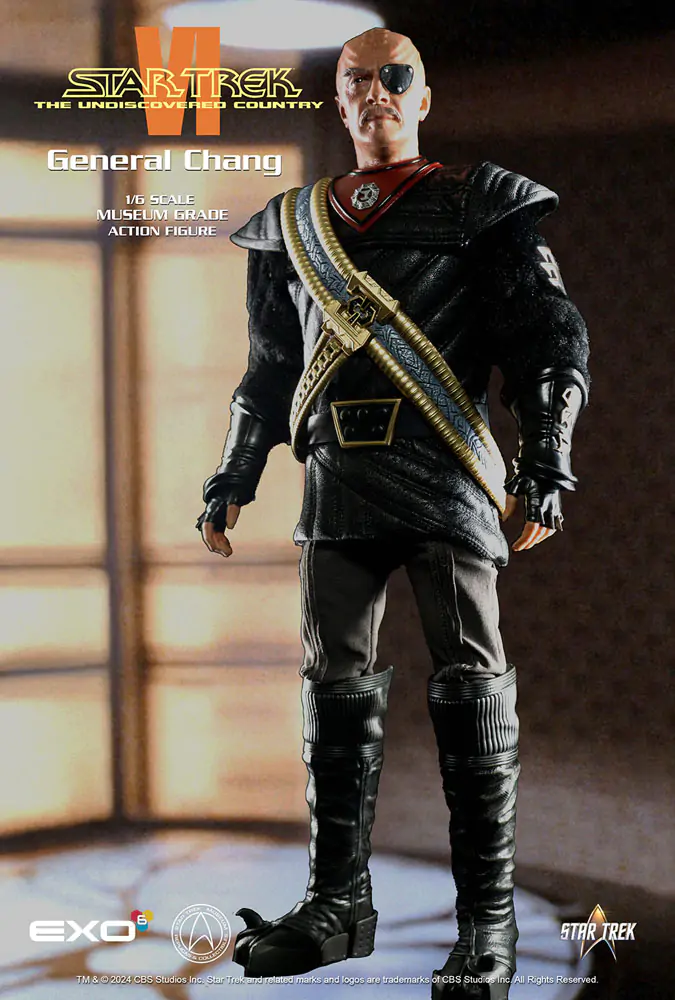 Star Trek VI: The Undiscovered Country Action Figure 1/6 General Chang 30 cm product photo