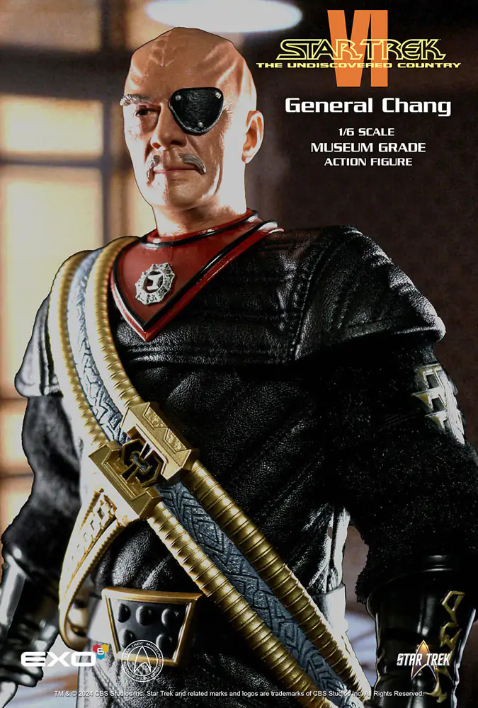 Star Trek VI: The Undiscovered Country Action Figure 1/6 General Chang 30 cm product photo