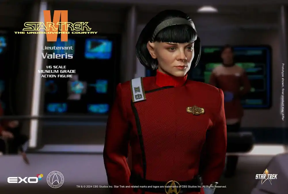 Star Trek VI: The Undiscovered Country Action Figure 1/6 Lieutenant Valeris 28 cm product photo