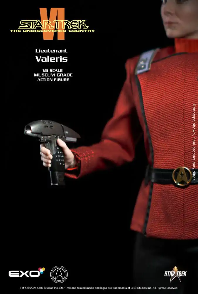Star Trek VI: The Undiscovered Country Action Figure 1/6 Lieutenant Valeris 28 cm product photo