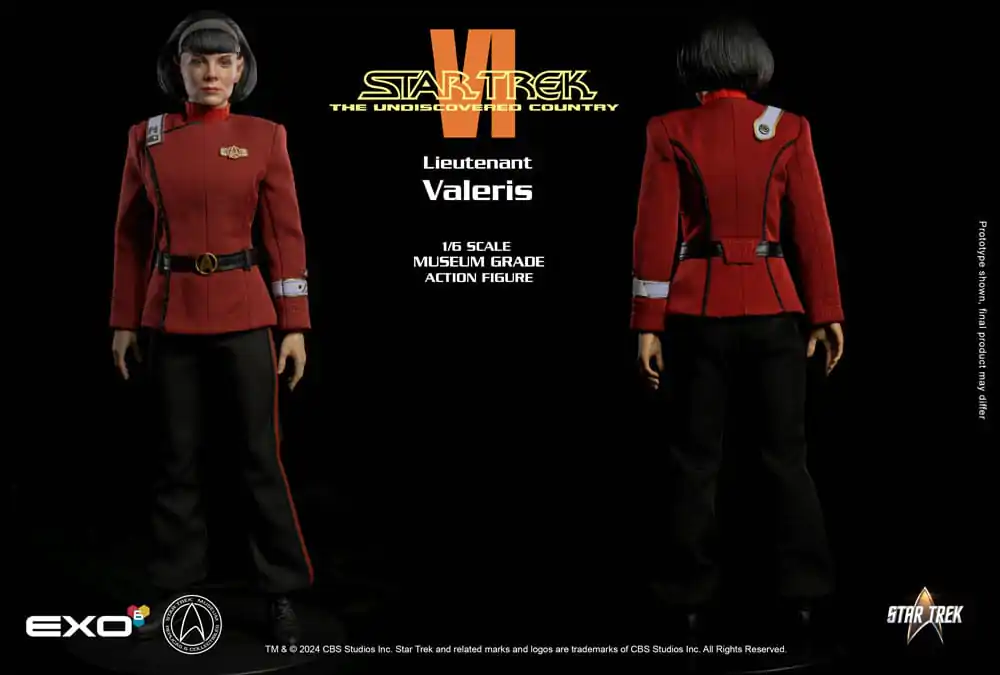 Star Trek VI: The Undiscovered Country Action Figure 1/6 Lieutenant Valeris 28 cm product photo