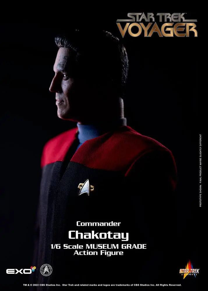 Star Trek: Voyager Action Figure 1/6 Commander Chakotay 30 cm product photo