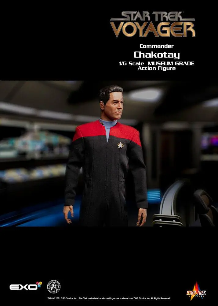 Star Trek: Voyager Action Figure 1/6 Commander Chakotay 30 cm product photo