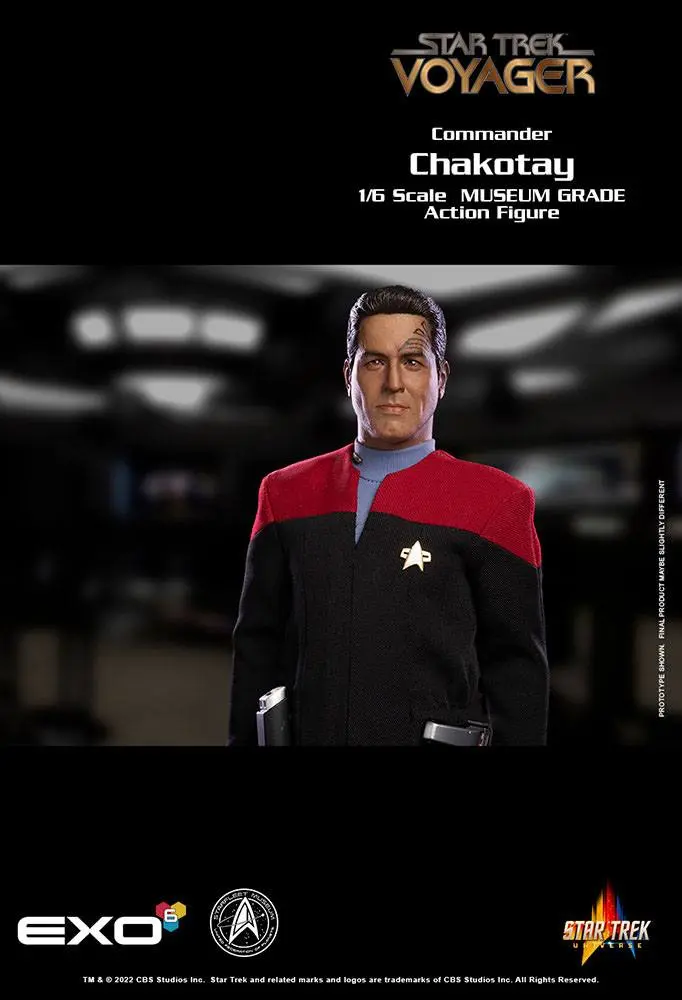 Star Trek: Voyager Action Figure 1/6 Commander Chakotay 30 cm product photo