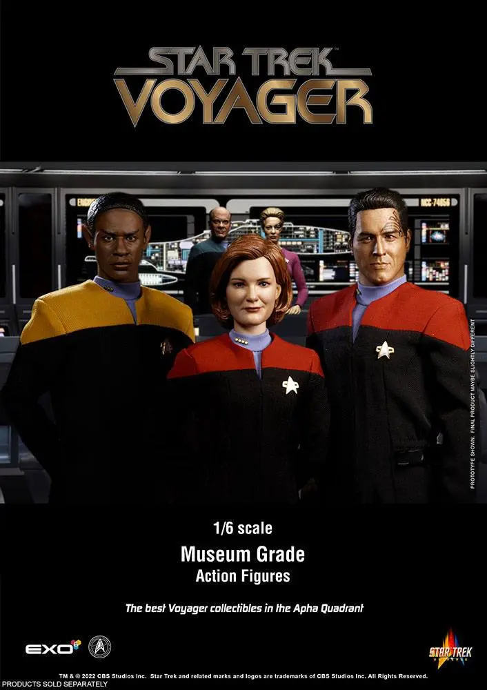 Star Trek: Voyager Action Figure 1/6 Commander Chakotay 30 cm product photo