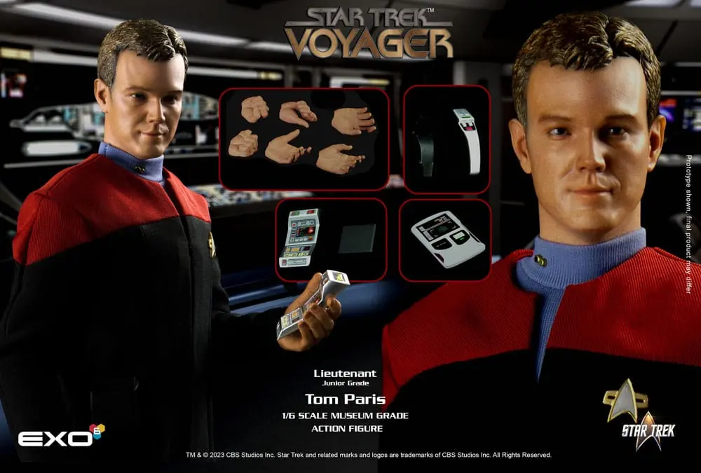 Star Trek: Voyager Action Figure 1/6 Lieutenant Junior Grade Tom Paris 30 cm product photo