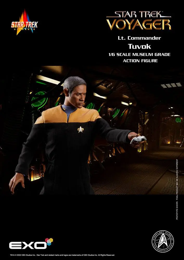 Star Trek: Voyager Action Figure 1/6 Lt. Commander Tuvok 30 cm product photo