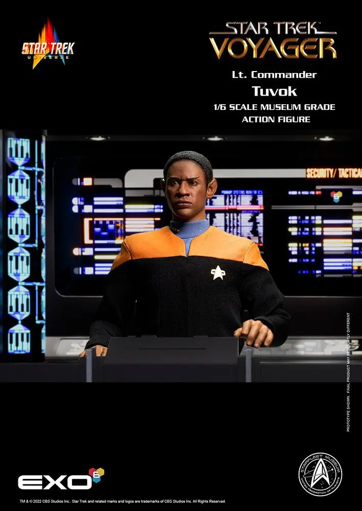 Star Trek: Voyager Action Figure 1/6 Lt. Commander Tuvok 30 cm product photo
