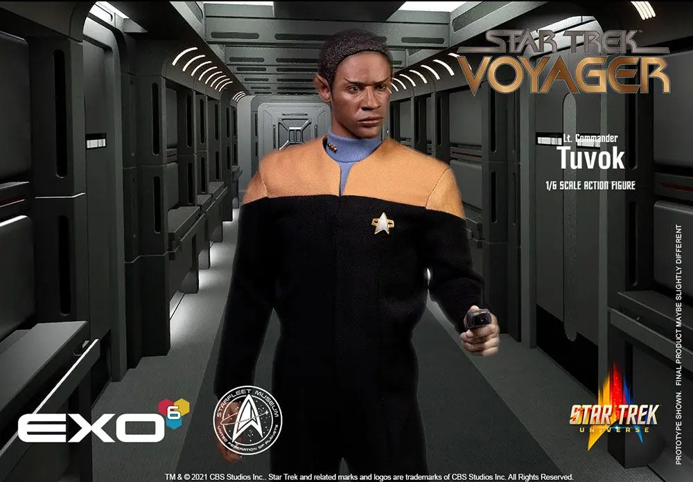 Star Trek: Voyager Action Figure 1/6 Lt. Commander Tuvok 30 cm product photo