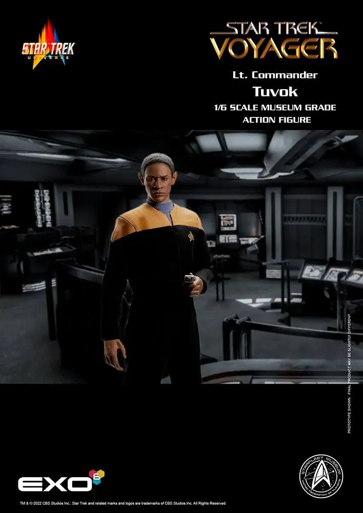Star Trek: Voyager Action Figure 1/6 Lt. Commander Tuvok 30 cm product photo