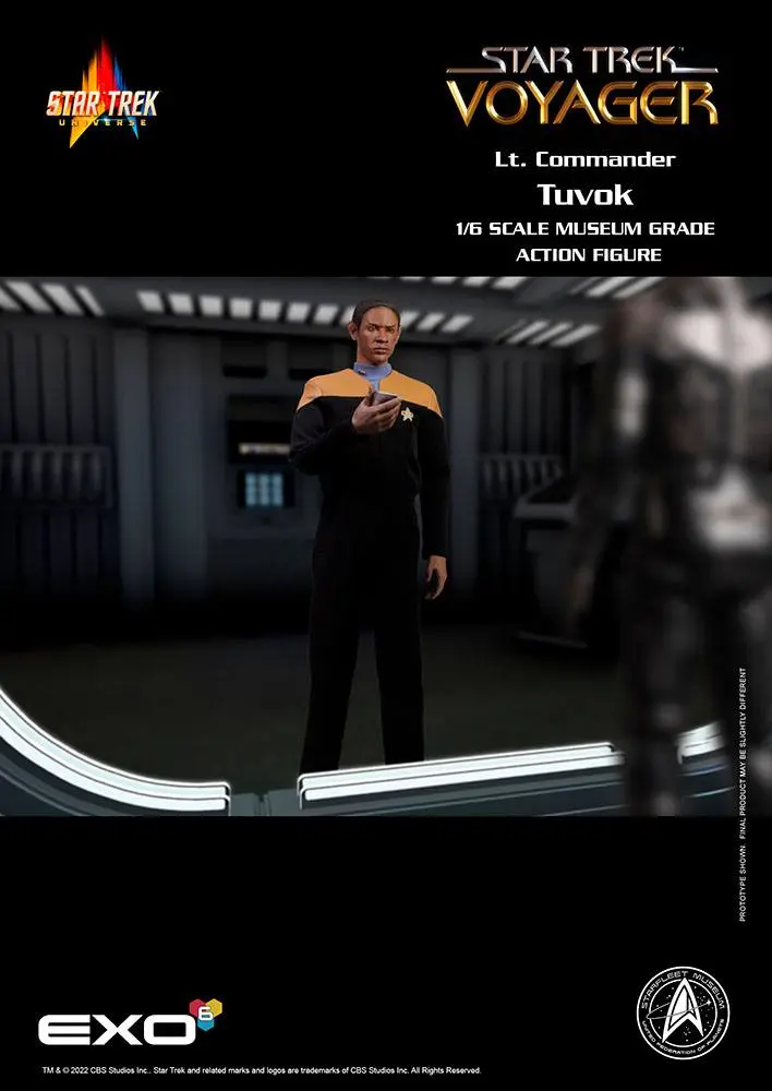 Star Trek: Voyager Action Figure 1/6 Lt. Commander Tuvok 30 cm product photo