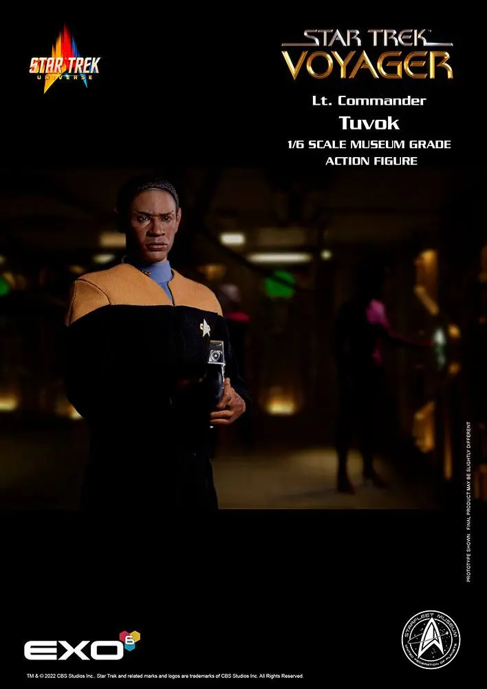 Star Trek: Voyager Action Figure 1/6 Lt. Commander Tuvok 30 cm product photo