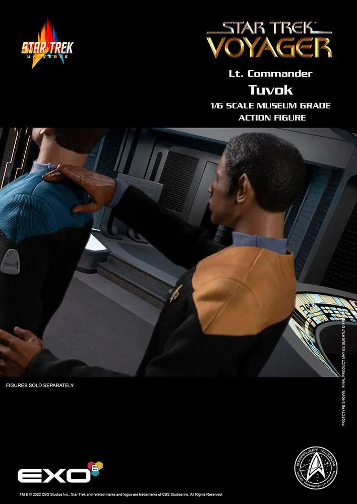 Star Trek: Voyager Action Figure 1/6 Lt. Commander Tuvok 30 cm product photo