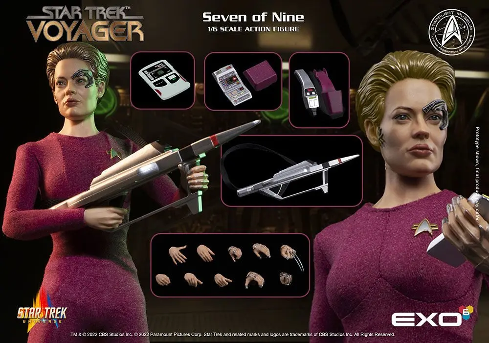 Star Trek: Voyager Action Figure 1/6 Seven of Nine 30 cm product photo