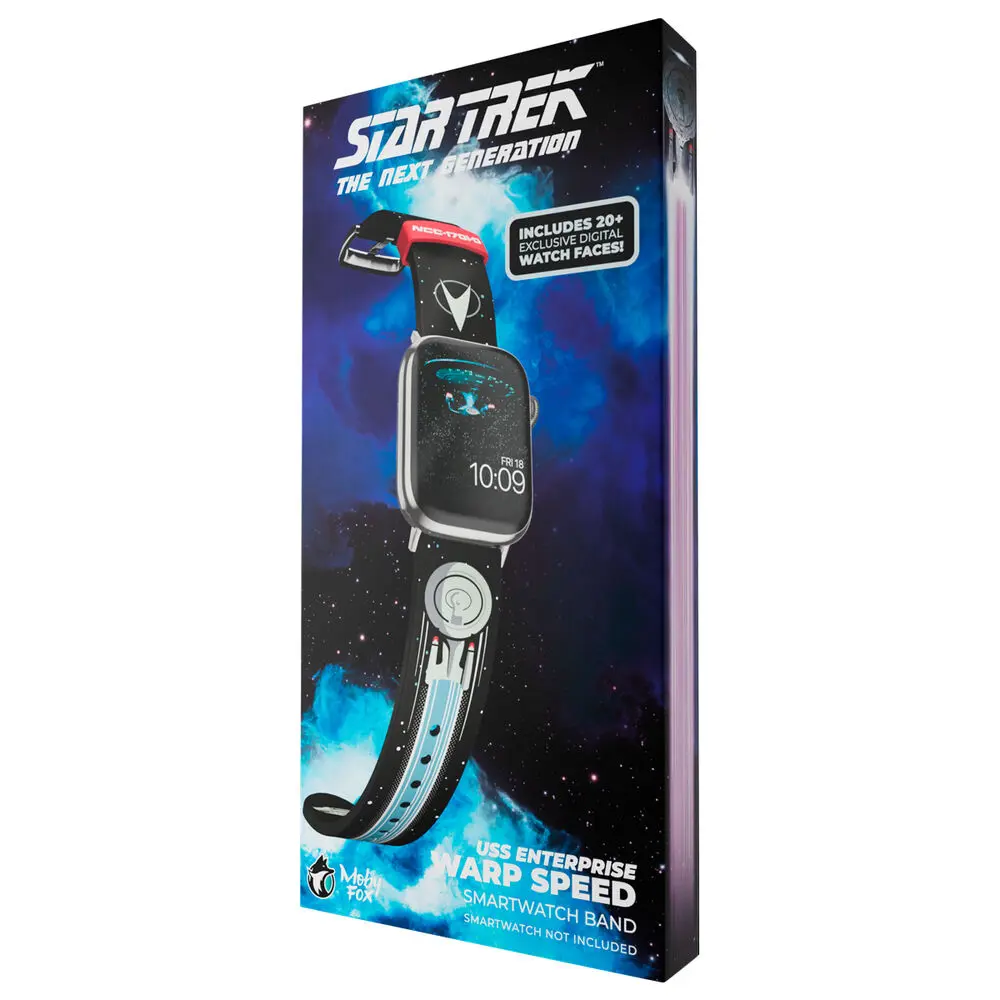Star Trek Warp Speed Smartwatch strap + face designs product photo
