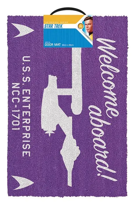 Star Trek Doormat Welcome Aboard 40 x 60 cm product photo