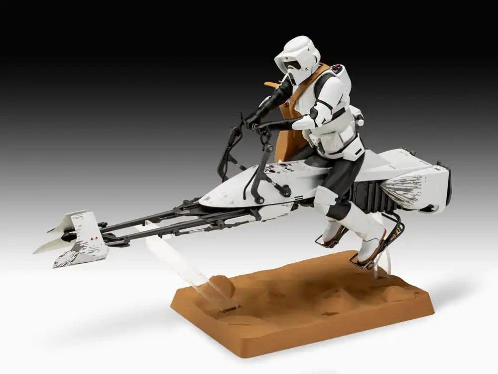 Star Wars Model Kit 1/12 Speeder Bike 26 cm product photo