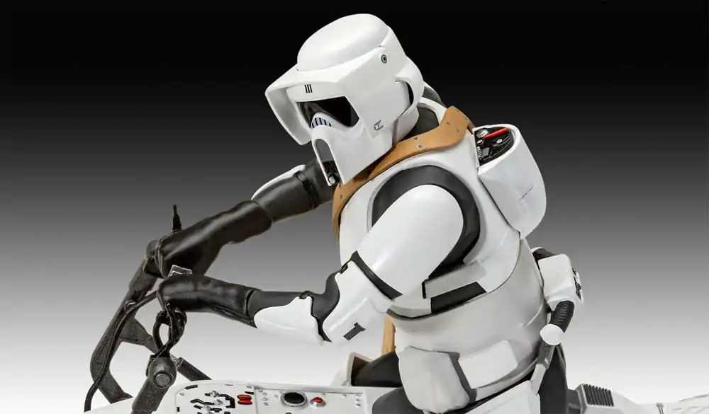 Star Wars Model Kit 1/12 Speeder Bike 26 cm termékfotó