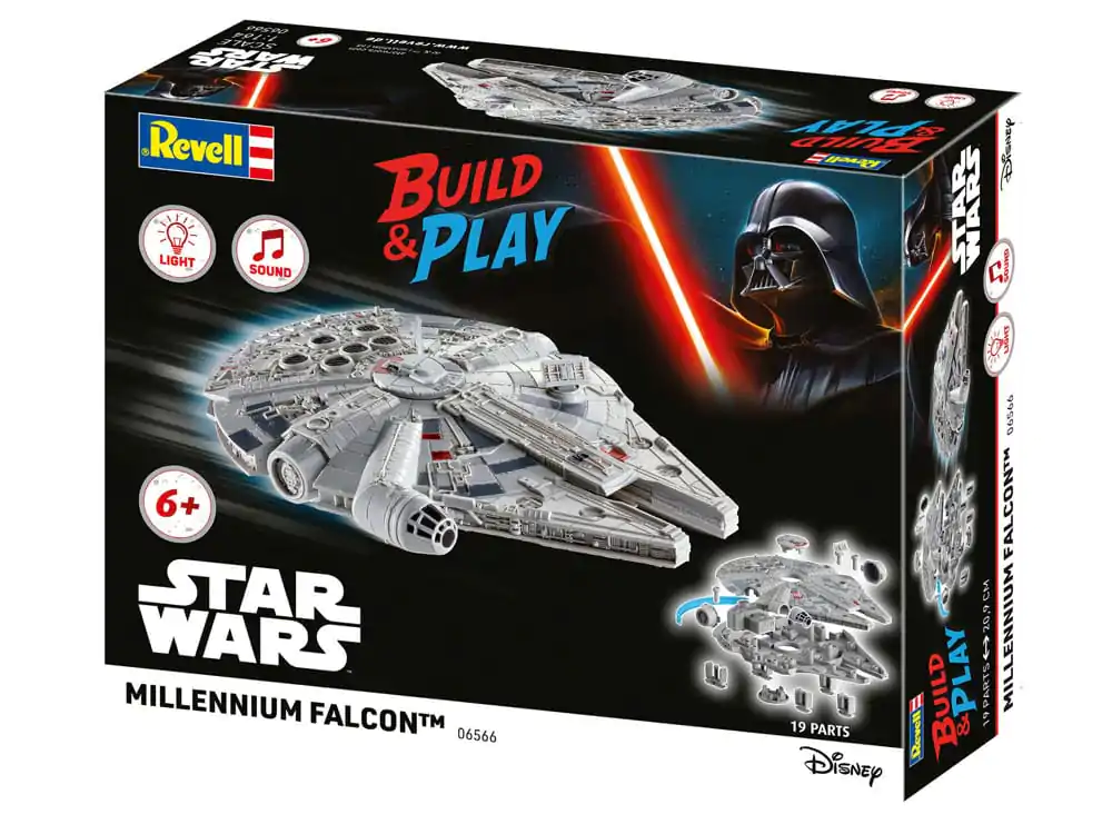 Star Wars Model Kit 1/164 Millennium Falcon 21 cm product photo