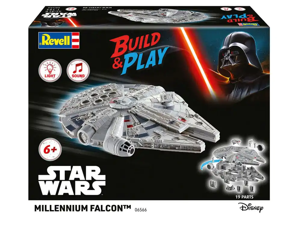 Star Wars Model Kit 1/164 Millennium Falcon 21 cm product photo