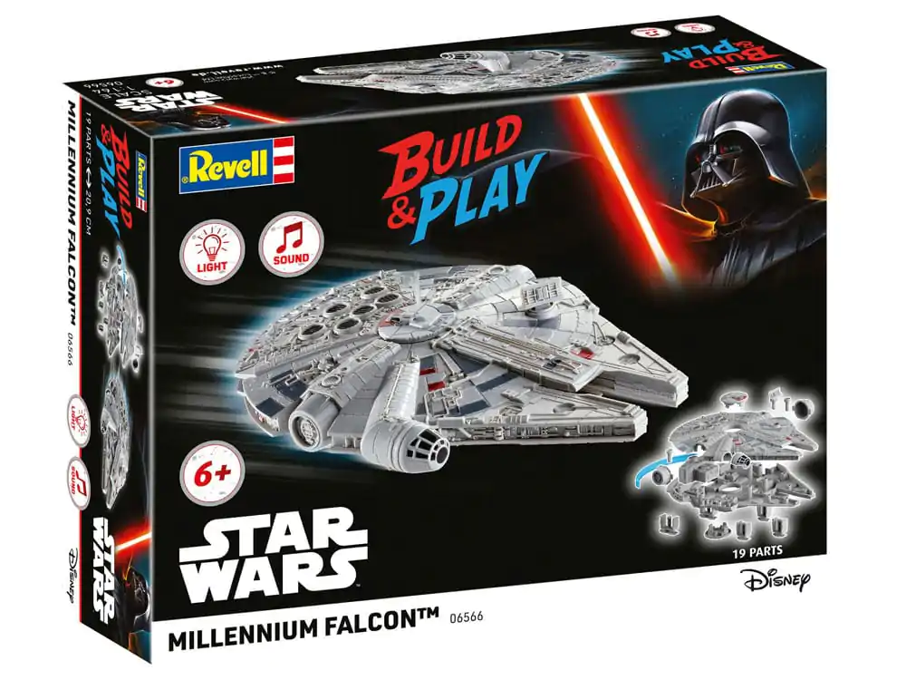 Star Wars Model Kit 1/164 Millennium Falcon 21 cm product photo