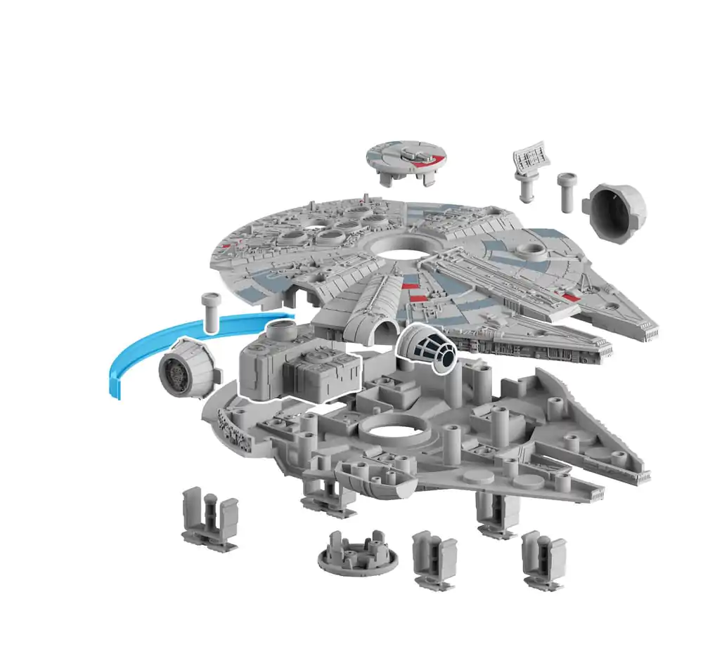Star Wars Model Kit 1/164 Millennium Falcon 21 cm product photo