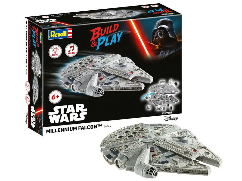 Star Wars Model Kit 1/164 Millennium Falcon 21 cm product photo