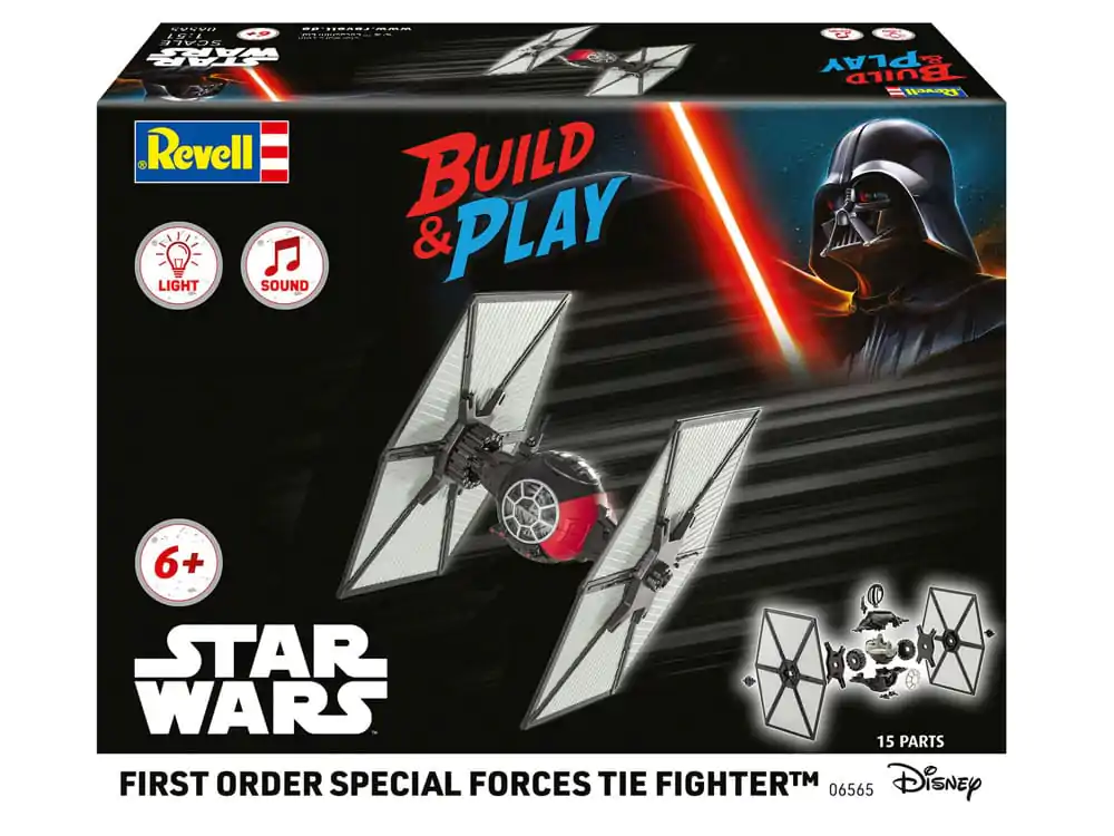 Star Wars Model Kit 1/51 First Order Special Forces TIE Fighter 14 cm product photo