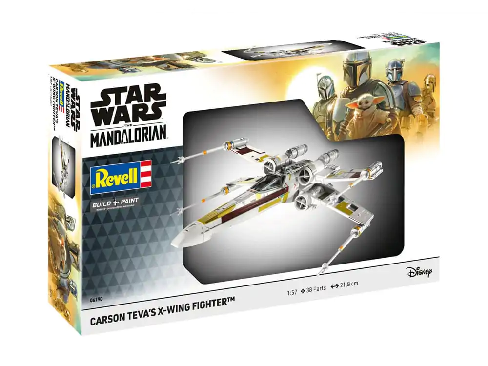 Star Wars Model Kit 1/57 Carson Teva's X-Wing Fighter 22 cm product photo