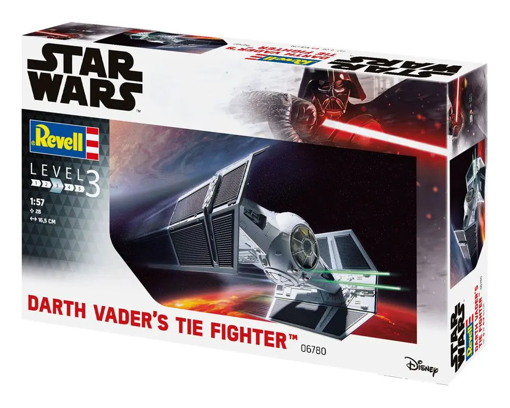 Star Wars Model Kit 1/57 Darth Vader's TIE Fighter 17 cm product photo