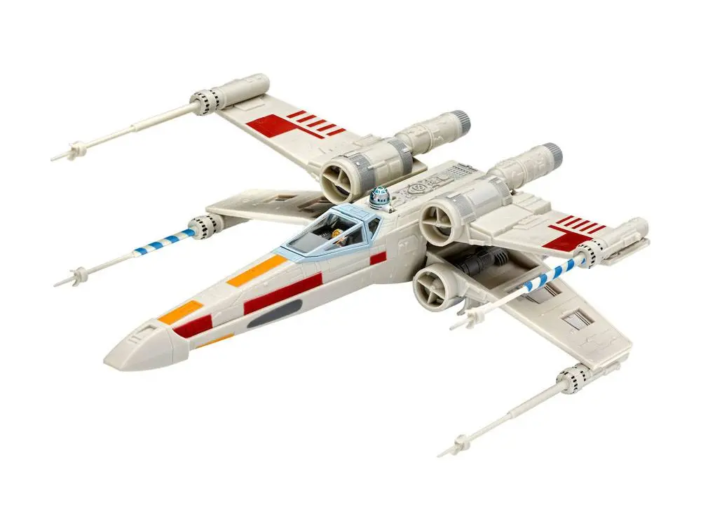 Star Wars Model Kit Gift Set 1/57 X-Wing Fighter &amp; 1/65 TIE Fighter product photo