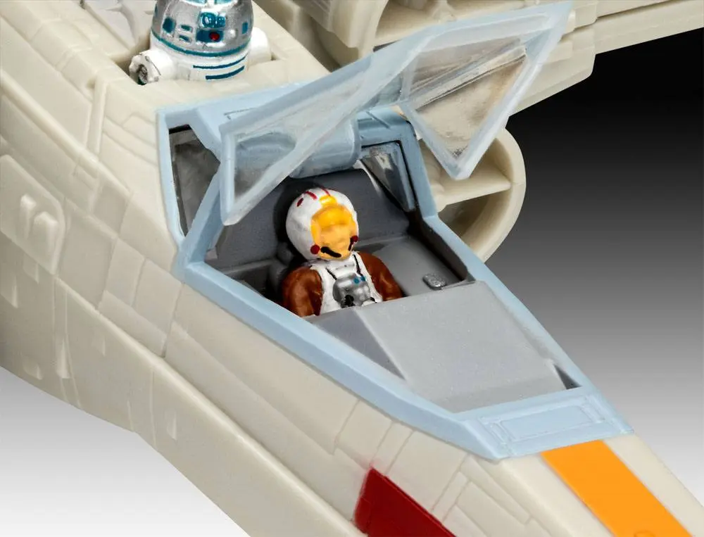Star Wars Model Kit Gift Set 1/57 X-Wing Fighter &amp; 1/65 TIE Fighter product photo