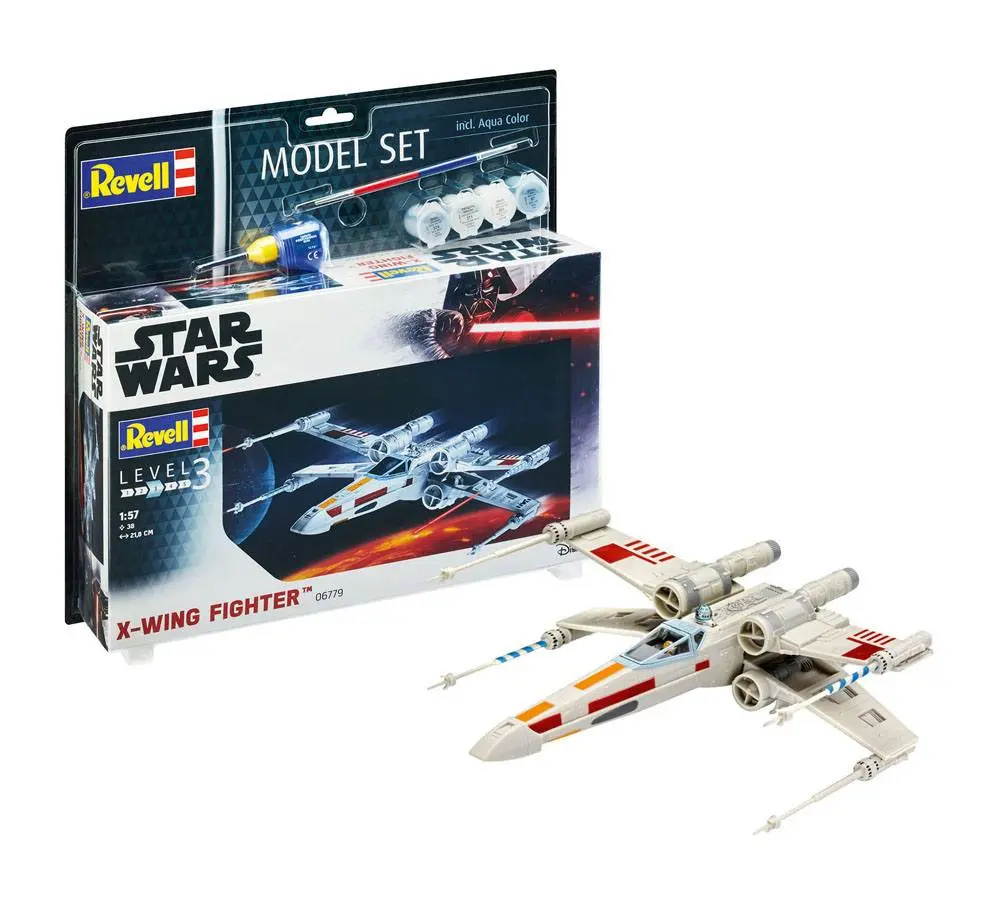 Star Wars Model Kit 1/57 X-Wing Fighter product photo