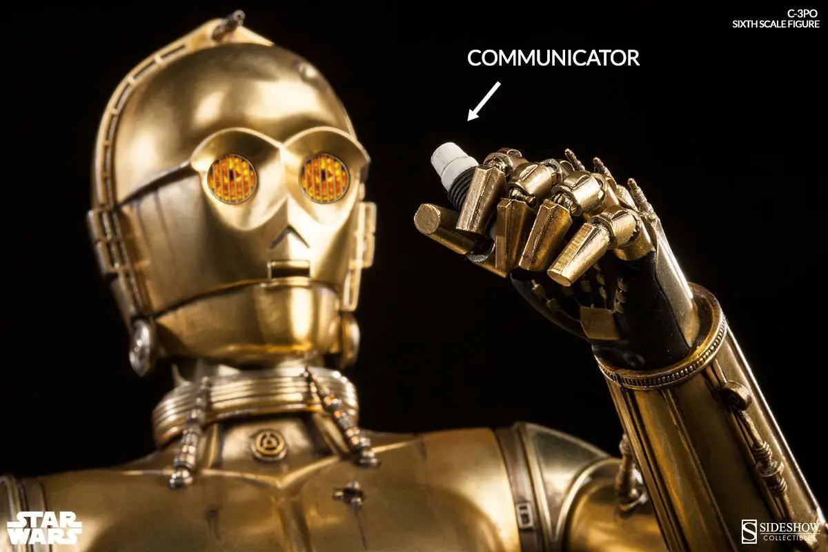 Star Wars Action Figure 1/6 C-3PO 30 cm product photo