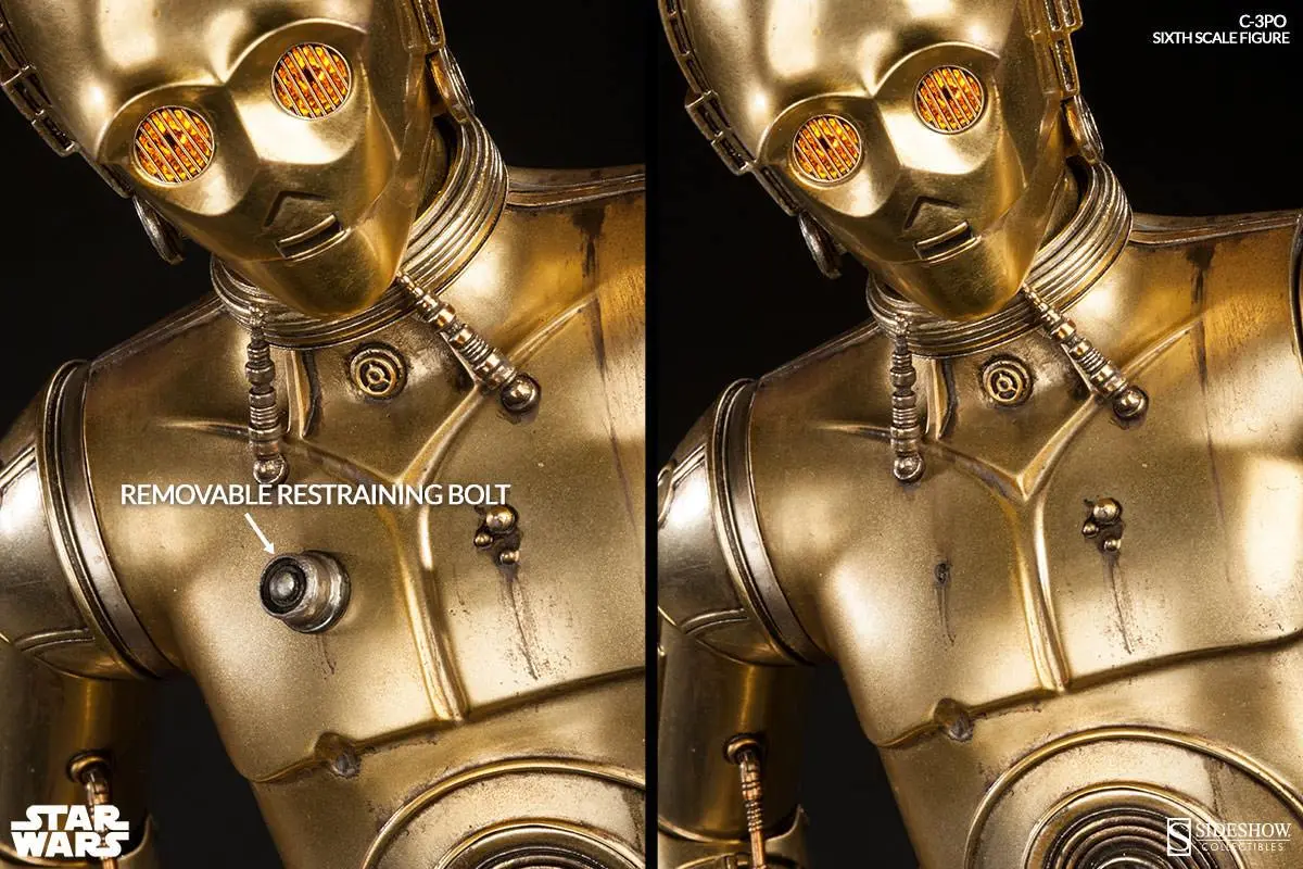 Star Wars Action Figure 1/6 C-3PO 30 cm product photo